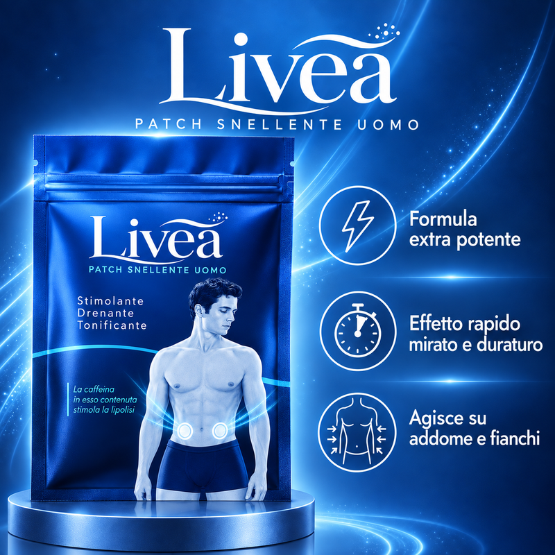 Confezione Patch snellente Livea uomo